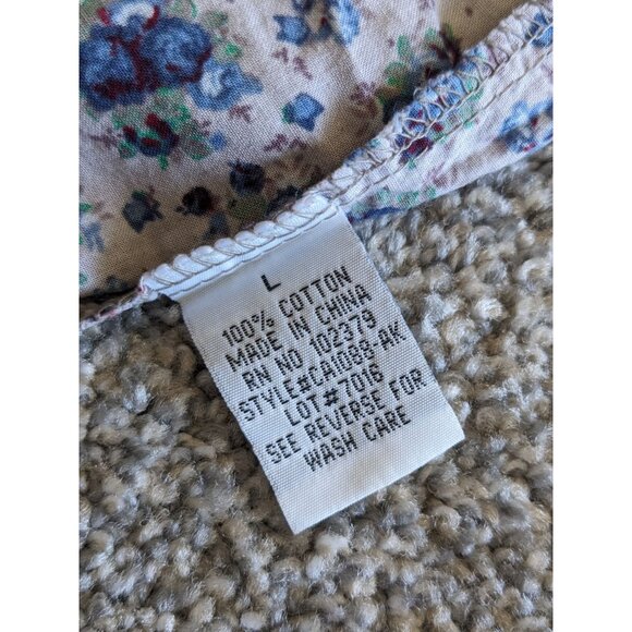 ALI and KRIS Floral Peplum Strapless Top, Size Large - Picture 7 of 7